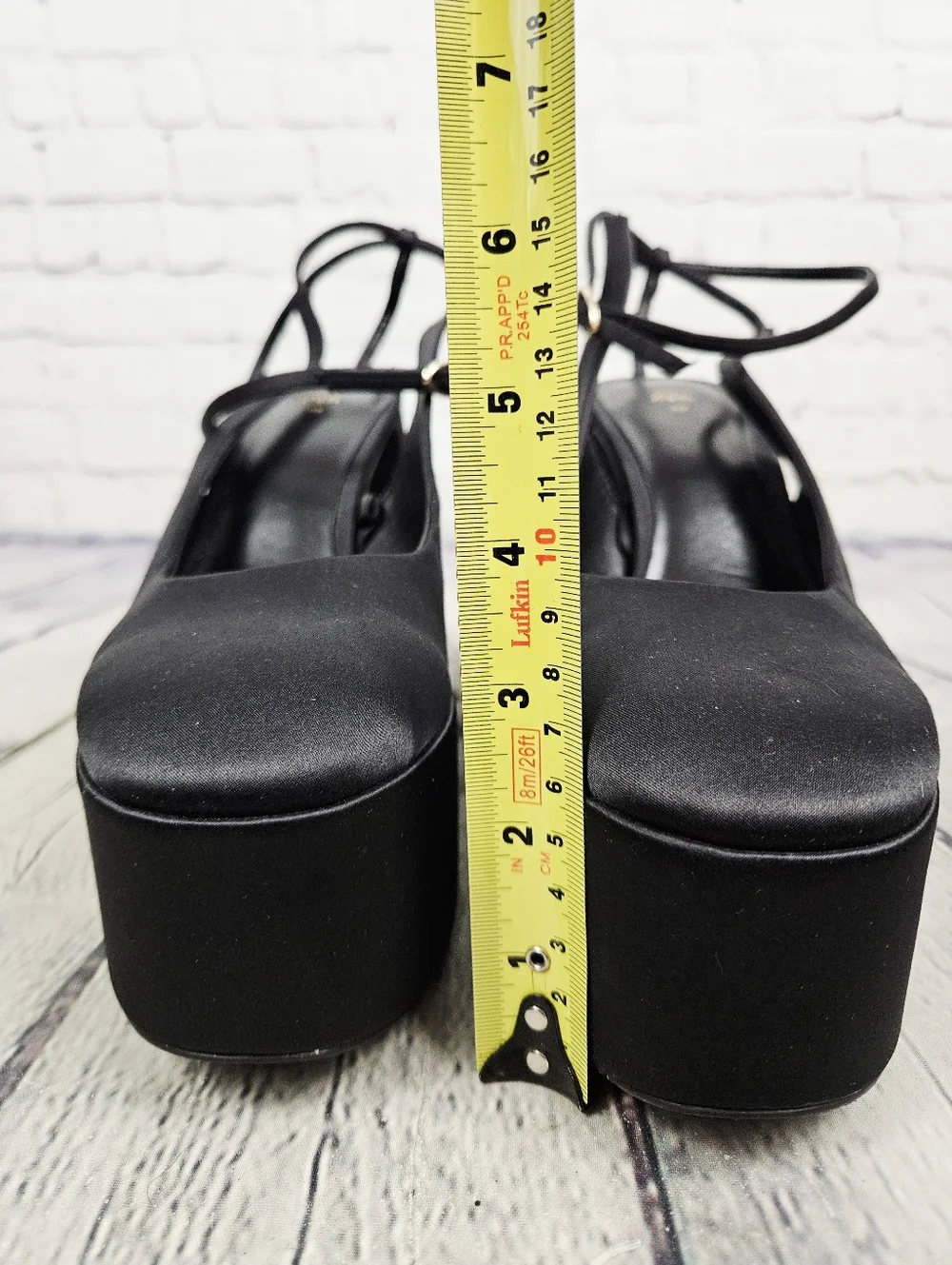 ZARA | platform closed toe ankle strap slingback high heels - Picture 5 of 15